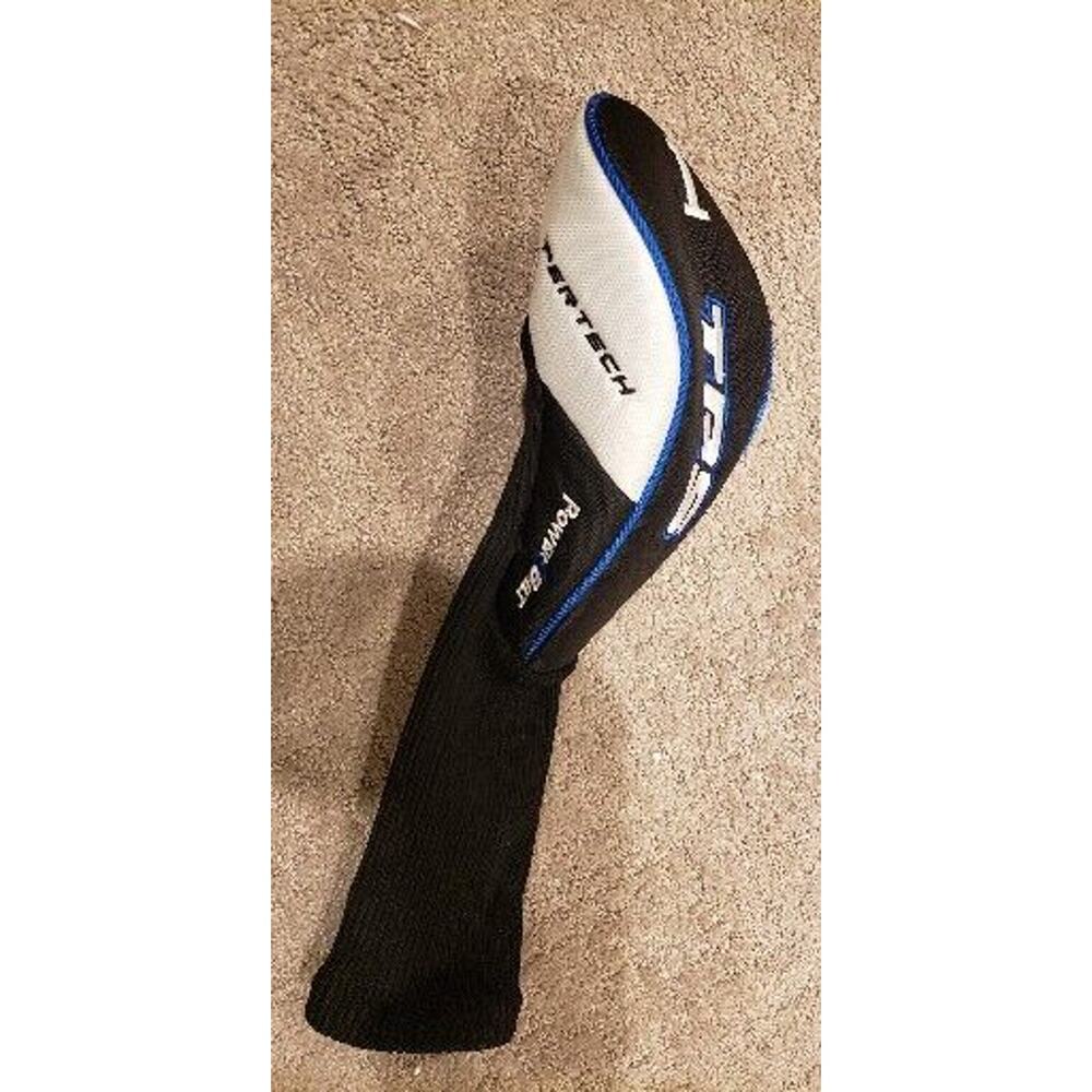 TPS 1 Power Built Super Tech Driver Head Cover, Black, White and Blue